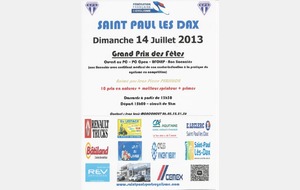 COURSE F.F.C " PRIX Des Fêtes:" PC / PC OPEN / UFOLEP