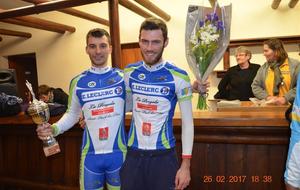 PODIUMS POUR LES CYCLISTES du SAINT PAUL SPORTS à UCHACQ et PARENTIS le Dimanche 26 Février 2017.