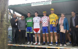 Lionel SUHUBIETTE Meilleur Sprinter au Tour du Pays D'Orthe et Arrigans, le 15 et 16 Avril 2017.