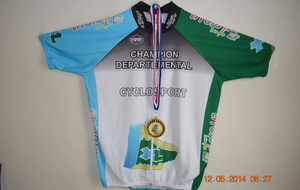 Maillot Championnat des Landes 2014