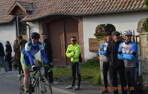 Sébastien LALANNE à l'arrivée.