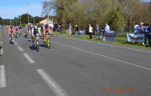 Florian SAUBION remporte le sprint du peloton. 5ème...