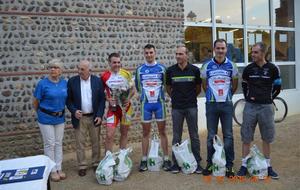 Podium 1ère catégorie.