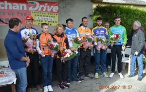 Podium 1/2/3/GS- Féminines et Jeunes.