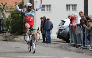 Vincent GOTTERI vainqueur en 2ème catégorie.