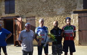 Podium 3ème catégorie.