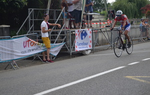 David MENETTE  (Contrexeville) vainqueur en première catégorie.