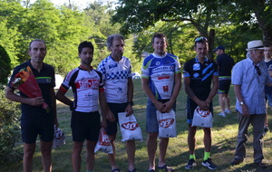 Podium D2.
Bernard DARMAYAN 4ème.