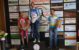 Podium Meilleur Sprinter.1ère catégorie.