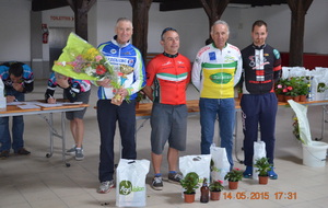 Jean-Louis MONCOUCUT Vainqueur de la 2ème Manche de la Coupe Saint-Jeannaise organisée par le Club MARSACQ Vélo Sport le Jeudi 14 MAI 2015