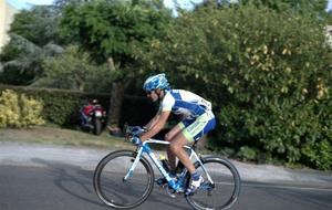 Alexandre COTINO prend la deuxième place à Saint Caprais (33) course cycliste FFC ouverte aux PC Open/ Pass' Cyclisme le dimanche 19 Juillet 2015