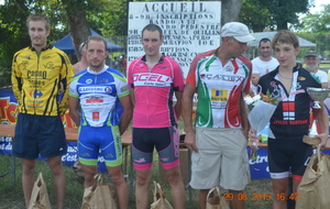 Clément STYJAKOWSKI prend la 4ème place au sprint à LAGLORIEUSE ce samedi 29 Aôut 2015 Course cycliste organisée par le Vélo Club Montois.