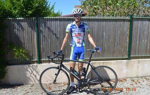 Martin Cazemajor termine 5ème à Saubion le Samedi 23 Janvier 2016. Cyclocross organisé par le club Des Boucles de L'Adour en 3ème Catégorie Ufolep.