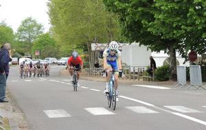 Tour du FOSSERET (31) Martin CAZEMAJOR se classe 7ème à la première étape, 3ème à la deuxième étape, 10ème au contre la montre et 9ème au classement général.