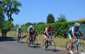 Raymond CAYUELA termine 4ème à Pouydesseaux le samedi 9 Juillet 2016. Course FFC catégorie  PC Open.