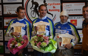 A MAILLAS, Traditionnel Prix Cycliste des Fêtes. Trois victoires, deux podiums pour le TEAM Saint-Paulois!