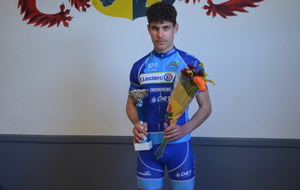 Clément DARRACQ, Junior surclassé, vainqueur en troisième catégorie, à LABARRERE (32) le samedi 16 Mars2019.