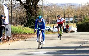 Jean-Louis MONCOUCUT vainqueur en solitaire! Ouverture de la saison cycliste sur route à Catelmoron sur Lot le 13 février 2022.