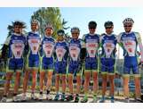 L'équipe du Saint Paul Sports Cyclisme au Tour du Madiran.