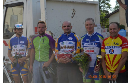 Jean-Louis MONCOUCUT s'impose pour la quatrième fois de la saison à MANSIET dans le Gers. Grand prix des fêtes organisé par le club de Eauze Olympique le samedi 10 septembre 2016